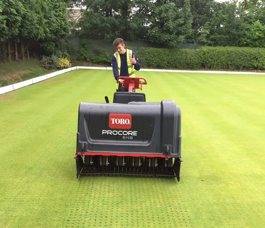 Aerate The Lawn