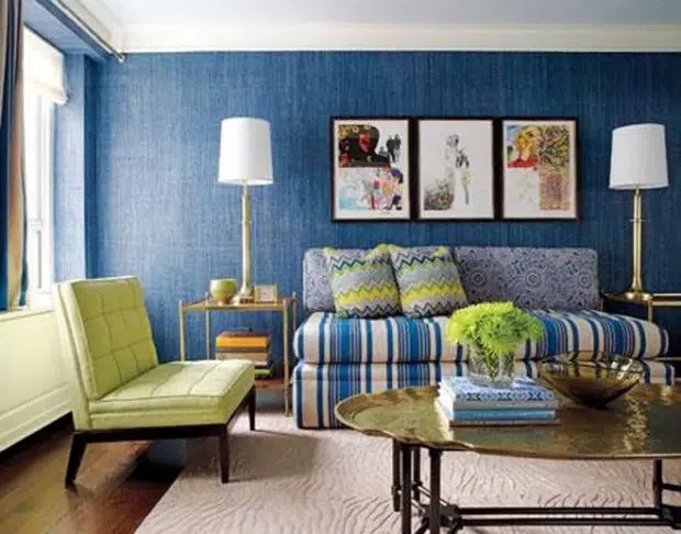Blue Seagrass Wallpaper