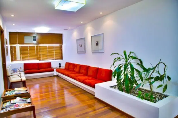 Comfortable Spacious Sofa In Living Room