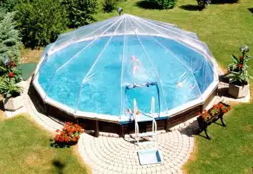 Comment construire un dôme pour votre piscine hors sol