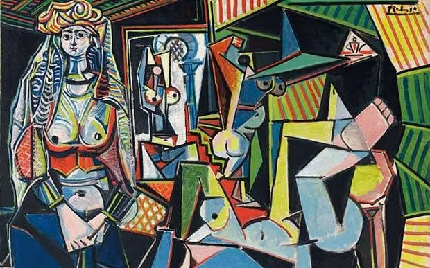 Les Femmes d’Alger (Version O) by Pablo Picasso