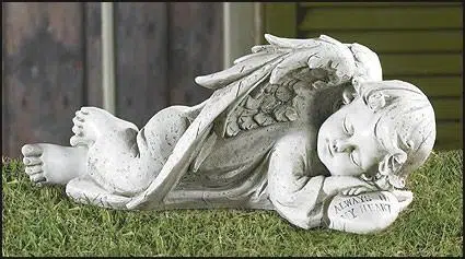 Sleeping Angel Garden Statue