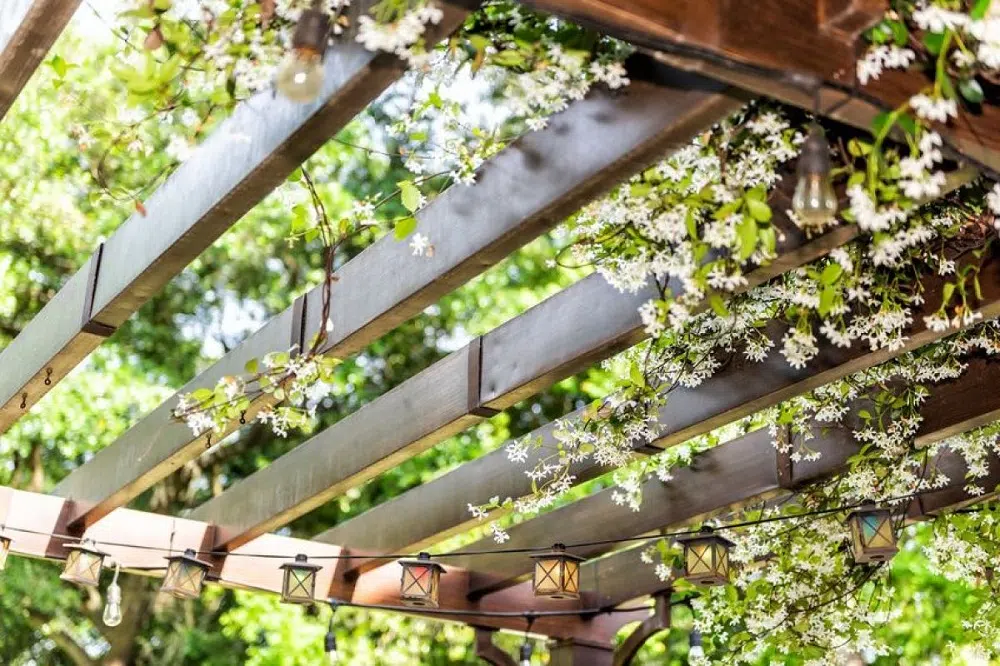 décorer une pergola