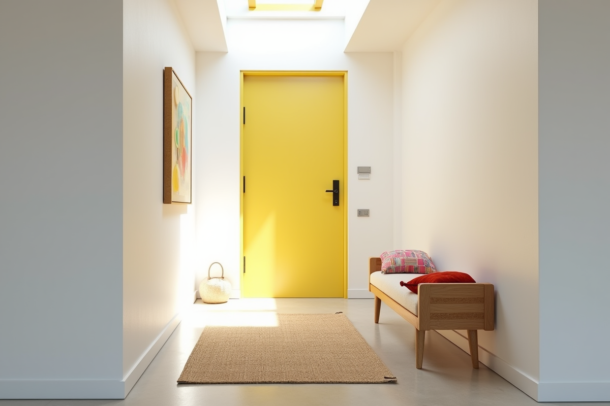 porte blanche