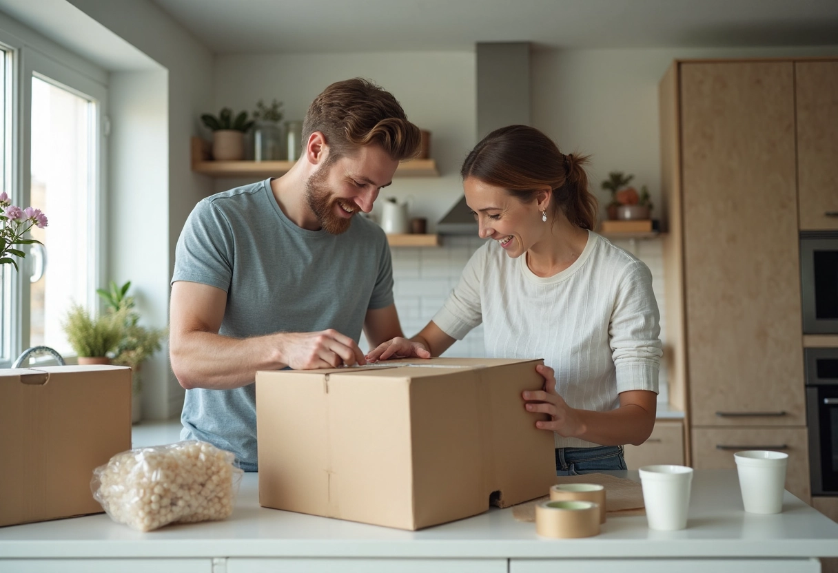 cartons déménagement